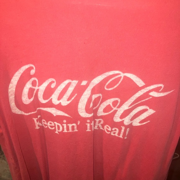 Vintage Coca Cola classic “keepin it real” retro classic shirt size small usa - Picture 6 of 9